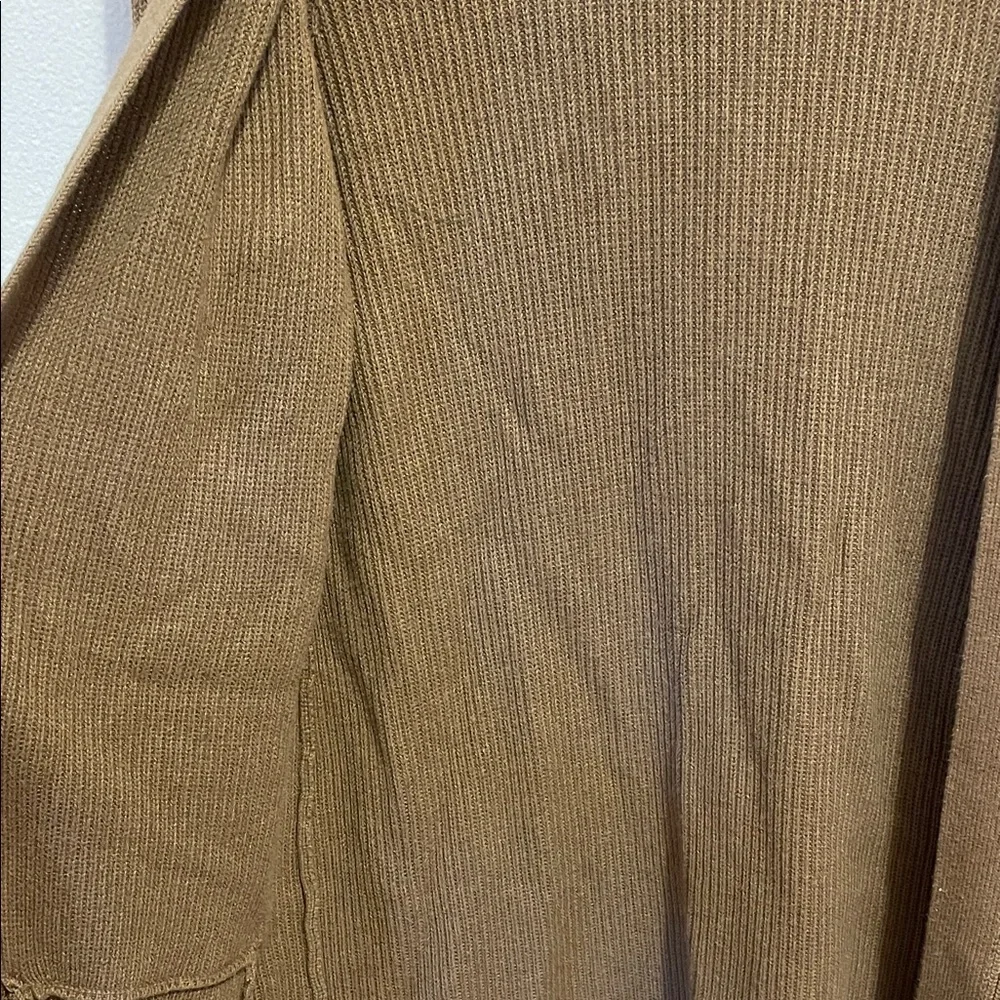 Old Navy Brown Open-Front Long Cardigan
